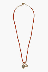 14k Vesta Necklace Red