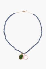 14k Neptune Cameo Necklace Multi