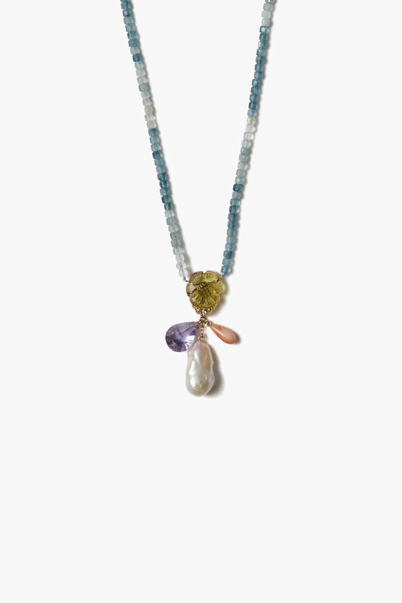 14k Cordelia Necklace Multi