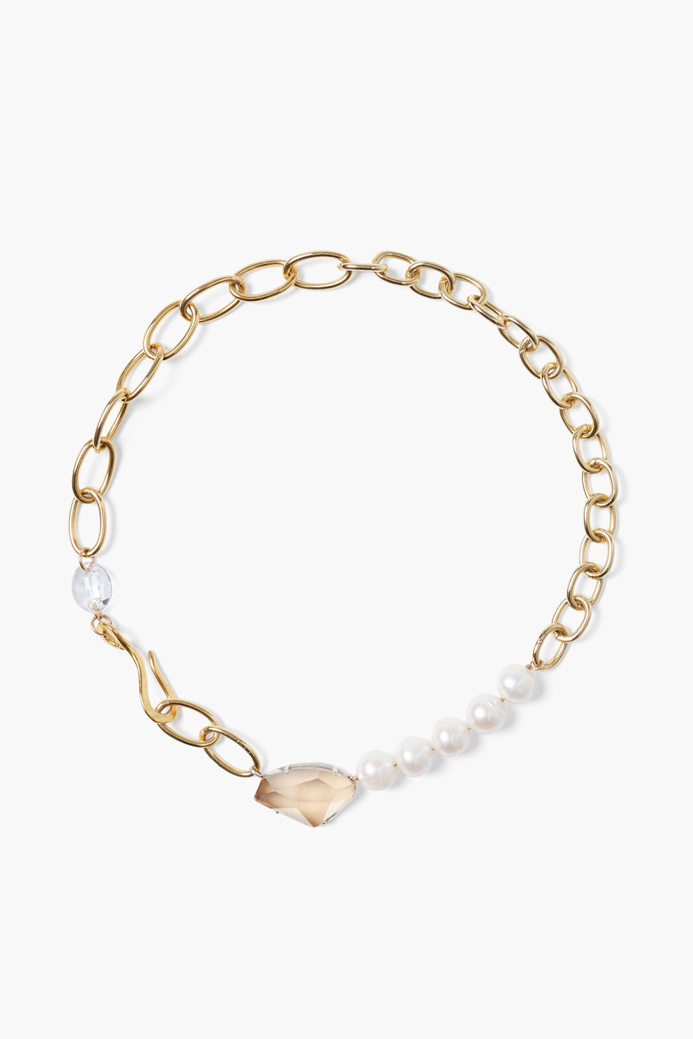 Neve Necklace White Pearl Mix – Chan Luu