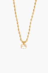 Andie Ball Chain Necklace Gold