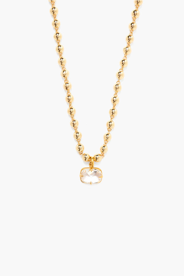 Andie Ball Chain Necklace Gold