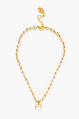 Andie Ball Chain Necklace Gold