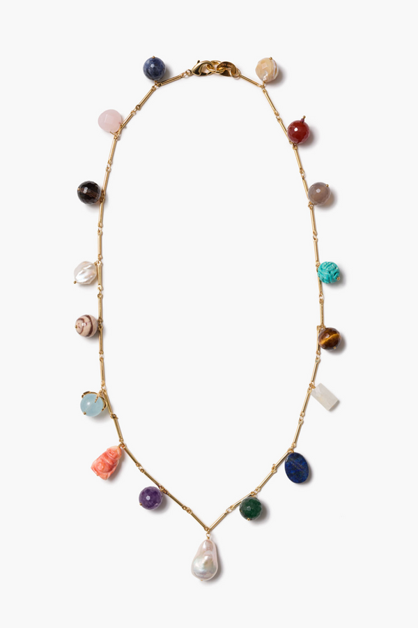 Tresor Station Necklace Multi