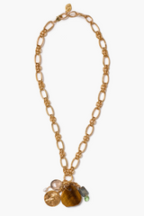 Fortuna Charm Necklace Tiger's Eye