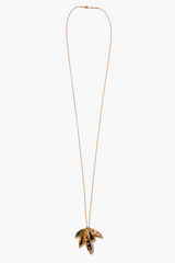 Peapod Cluster Necklace Multi