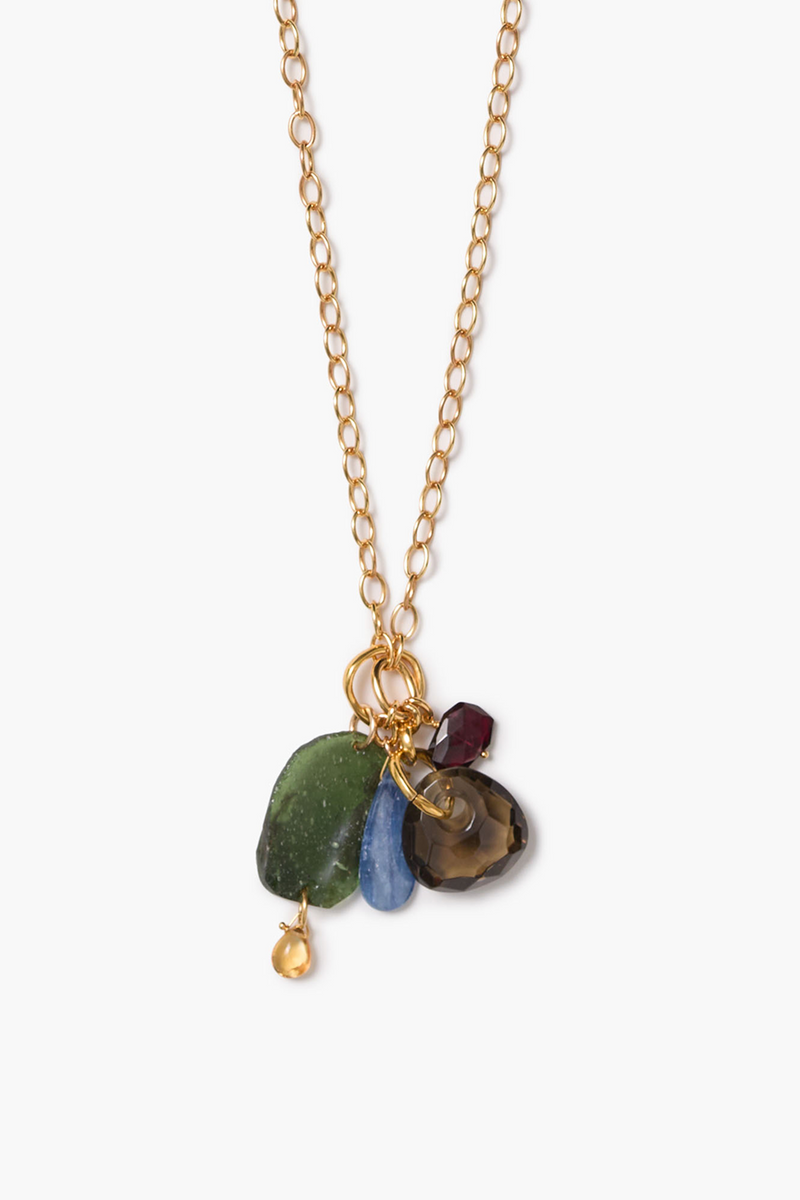Fortuna Charm Necklace Multi