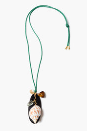 Paracord Charm Necklace Green