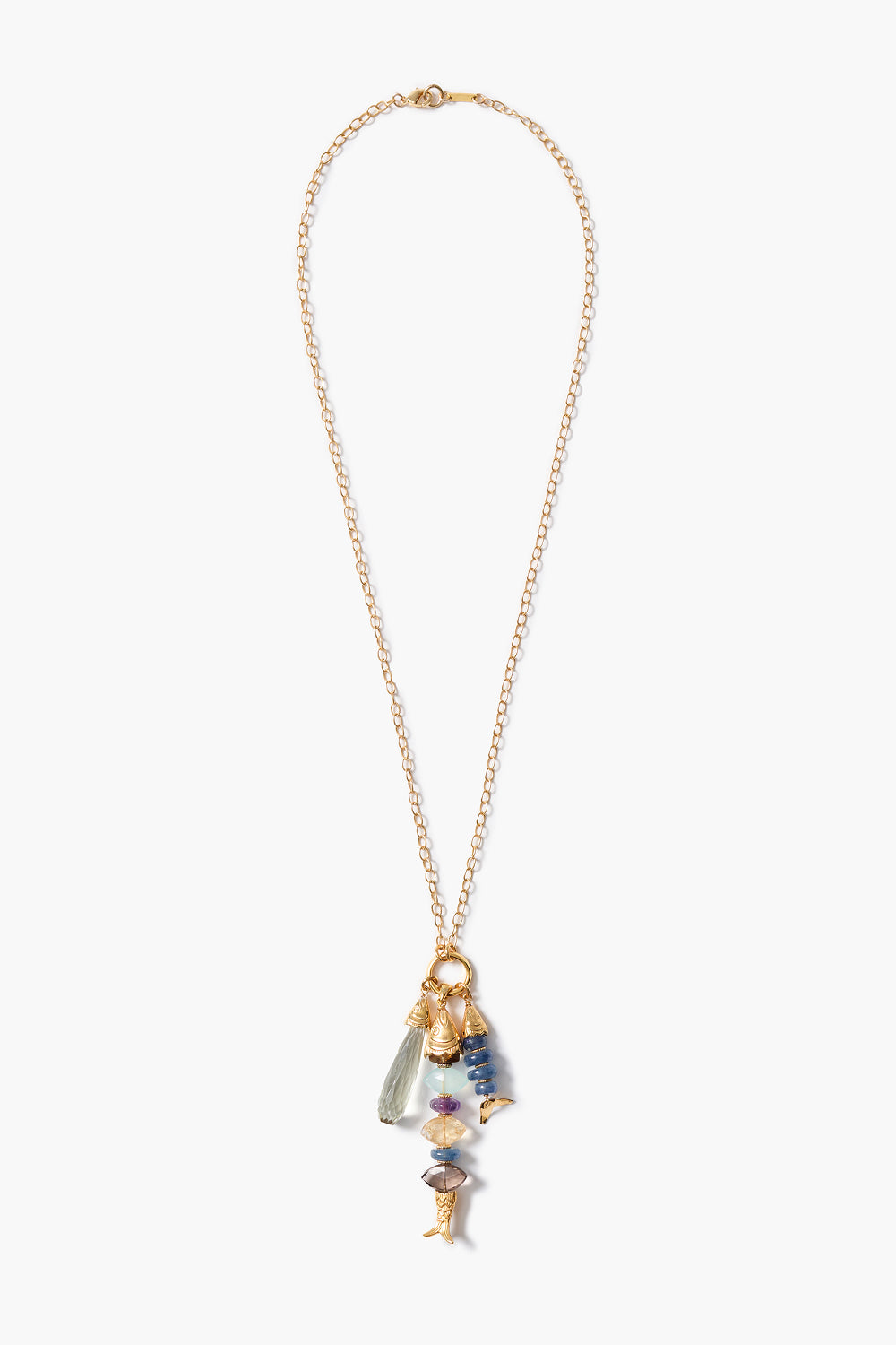Orris Charm Necklace Multi