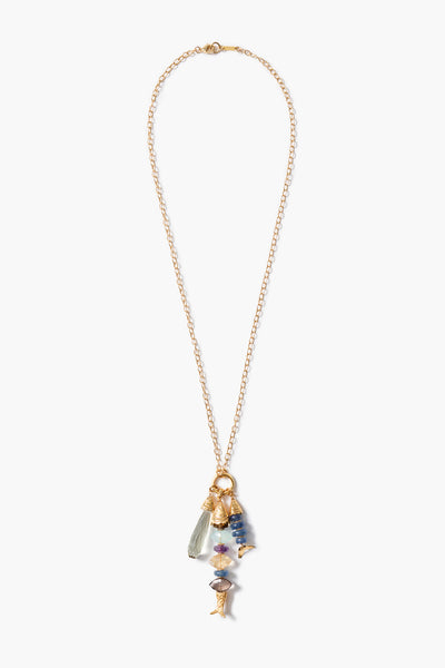 Orris Charm Necklace Multi