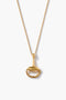 Horsebit Necklace Gold