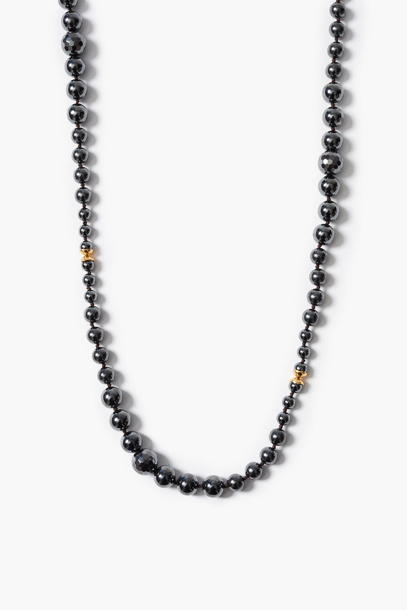 Bell Tower Necklace Hematite