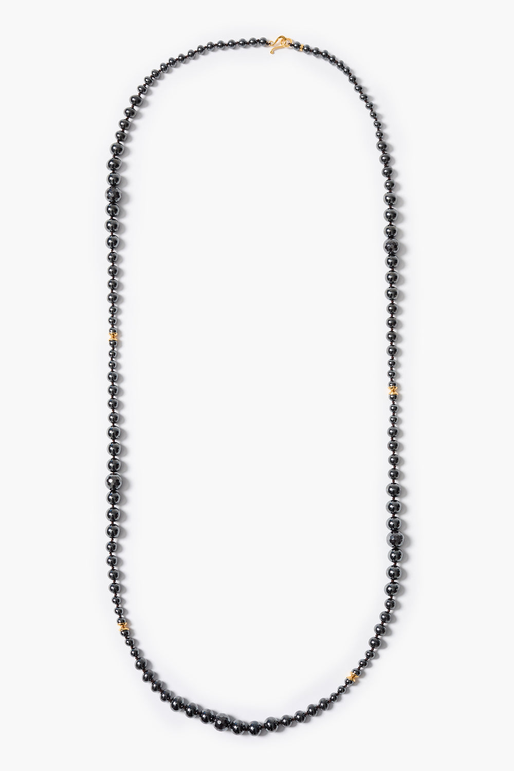 Bell Tower Necklace Hematite