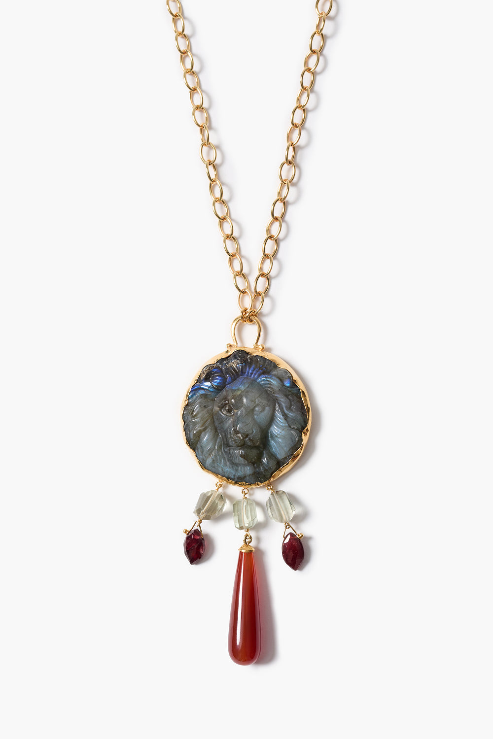 Leon Necklace Labradorite