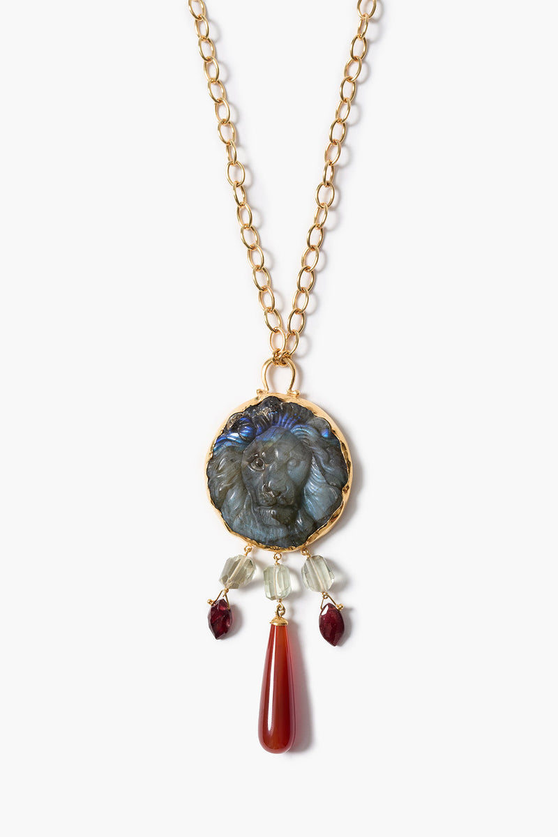 Leon Necklace Labradorite