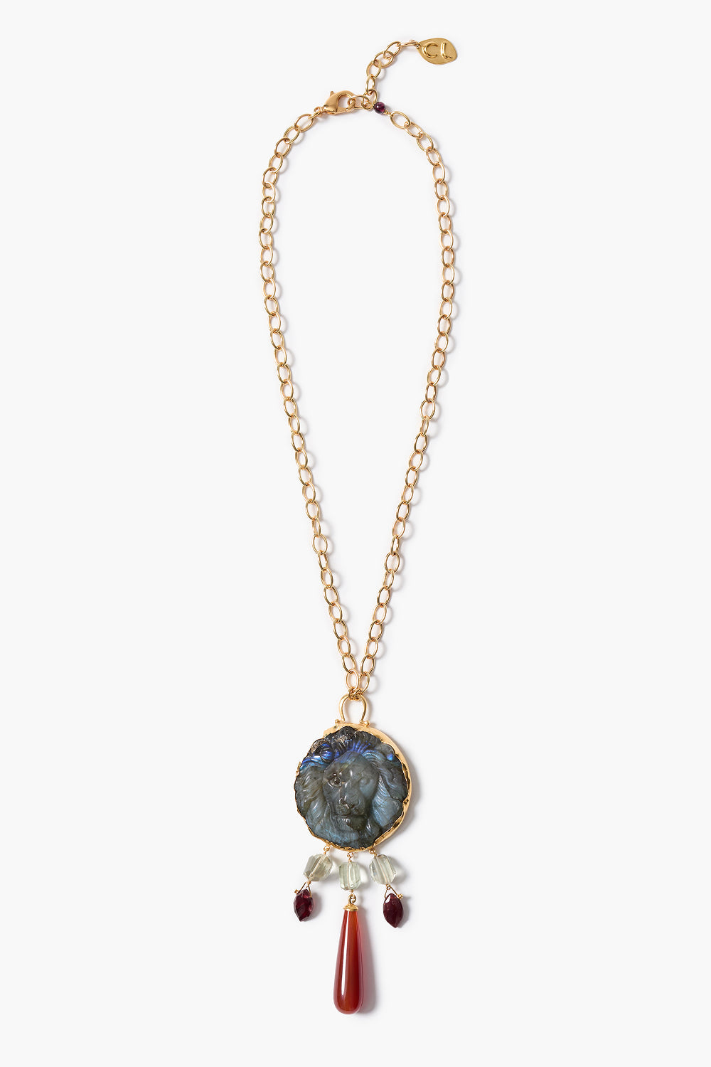 Leon Necklace Labradorite