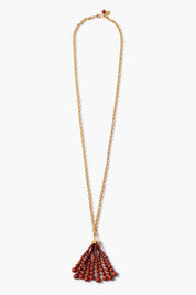 Octo Necklace Red Jasper