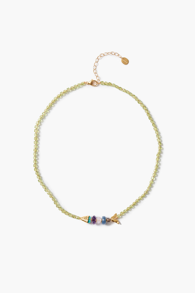 Orris Necklace Peridot
