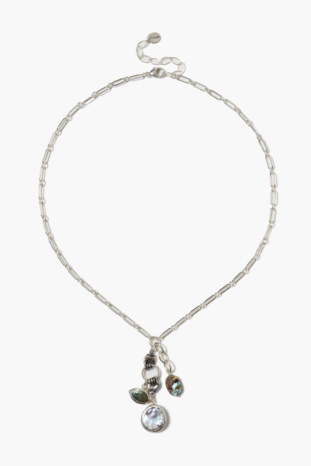 Sardinia Charm Necklace Labradorite – Chan Luu