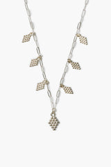 Bijou Charm Necklace Silver