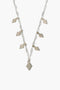 Bijou Charm Necklace Silver