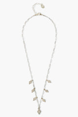 Bijou Charm Necklace Silver