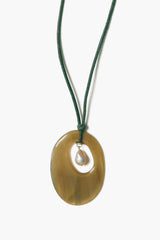 Corinne Necklace Green Mix