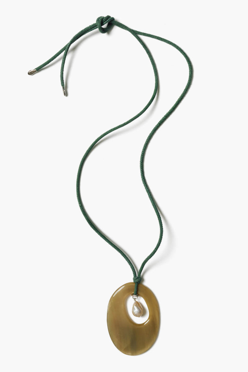 Corinne Necklace Green Mix