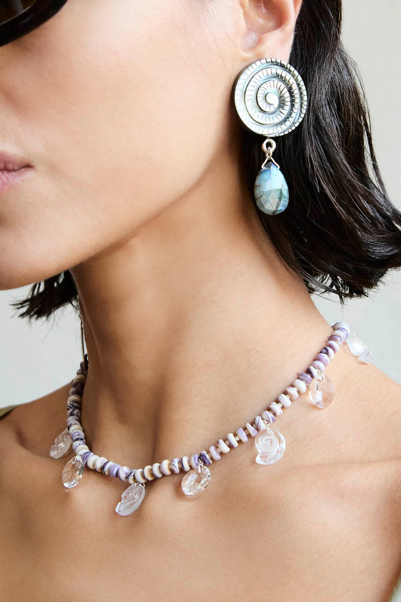 Plage Necklace Crystal Mix