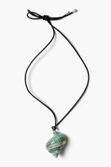 Shore Cord Necklace Seafoam