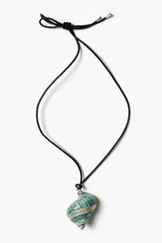 Shore Cord Necklace Seafoam
