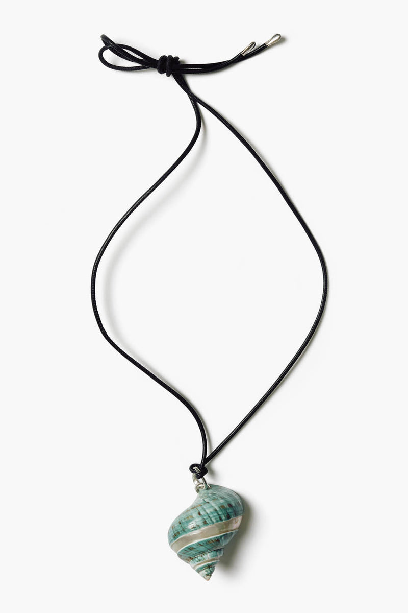 Shore Cord Necklace Seafoam