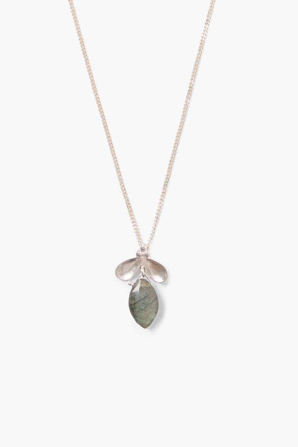 Petal Necklace Labradorite