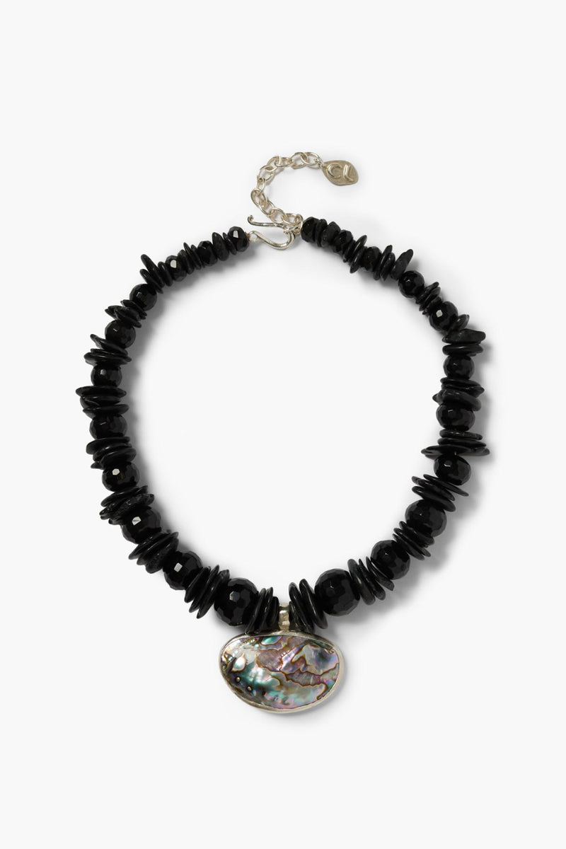 Urchin Necklace Abalone