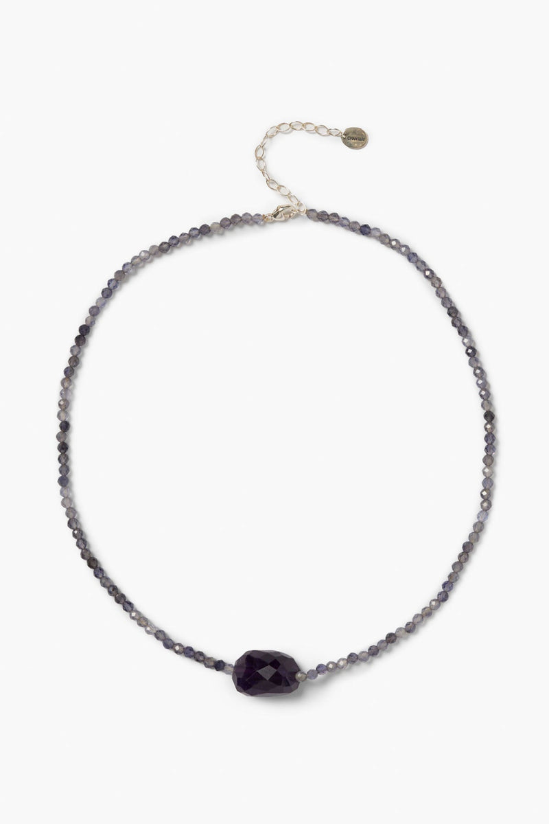 Claire Necklace Iolite