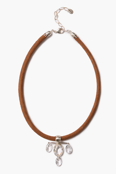 Caroline Collar Necklace Crystal