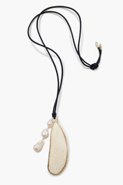 Moule Charm Necklace White MOP