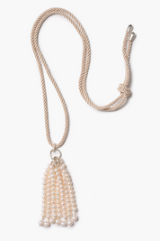 Pampille Necklace White Pearl