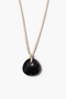 Trapeze Cord Pendant Necklace Onyx