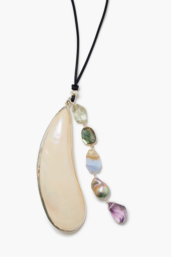 Haena Charm Necklace Multi