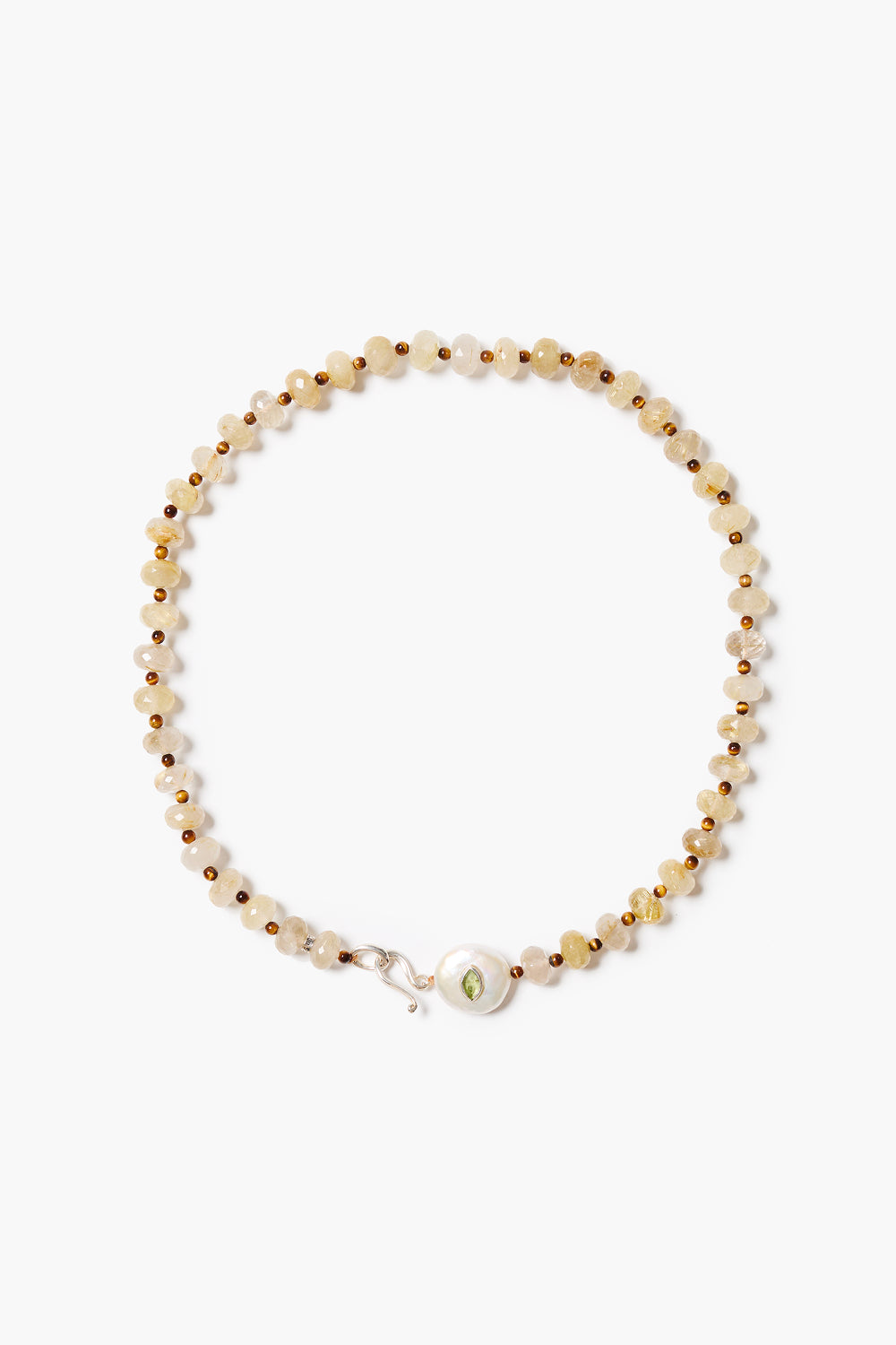 Gaze Necklace Rutilated Quartz