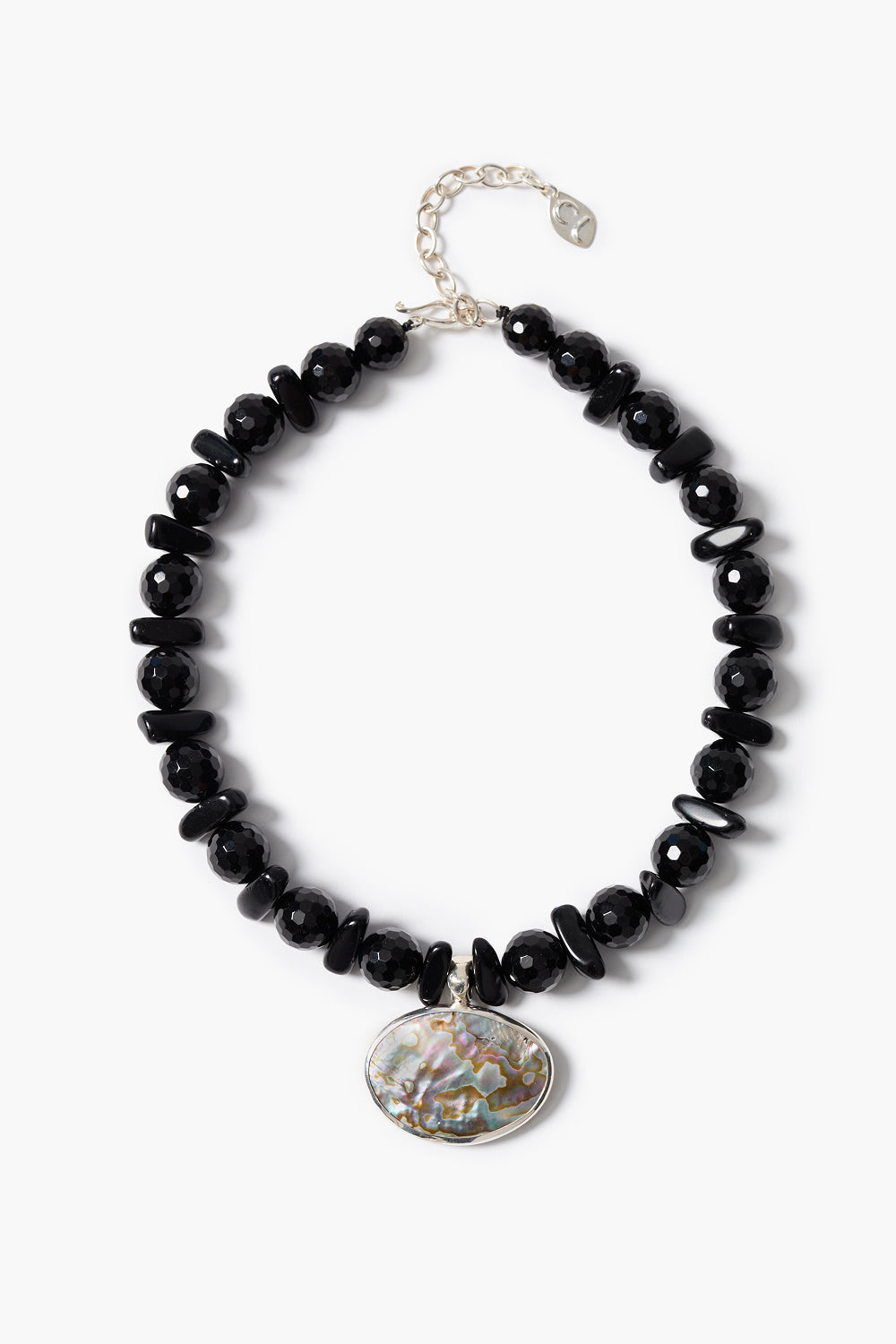 Urchin Necklace Onyx