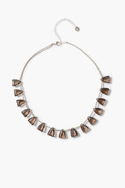 Summit Necklace Smoky Quartz