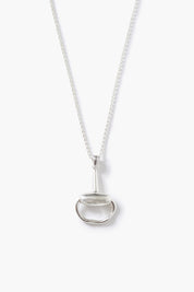 Horsebit Necklace Silver
