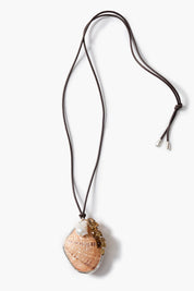 Venus Shell Charm Necklace Natural