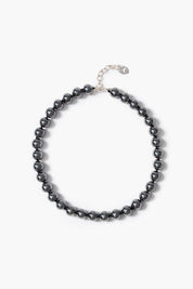 Knot Necklace Hematite