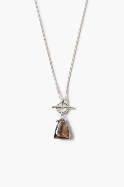 Summit Pendant Necklace Smoky Quartz