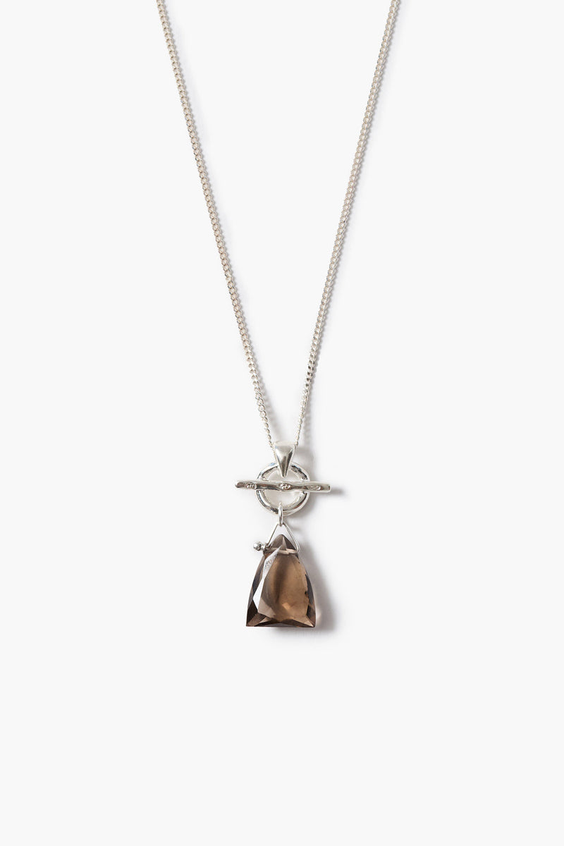 Summit Pendant Necklace Smoky Quartz