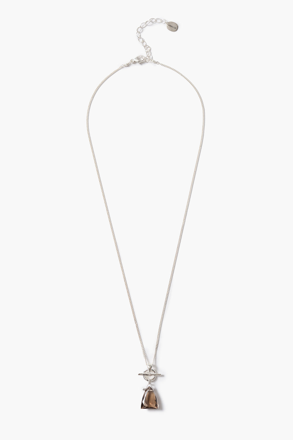 Summit Pendant Necklace Smoky Quartz