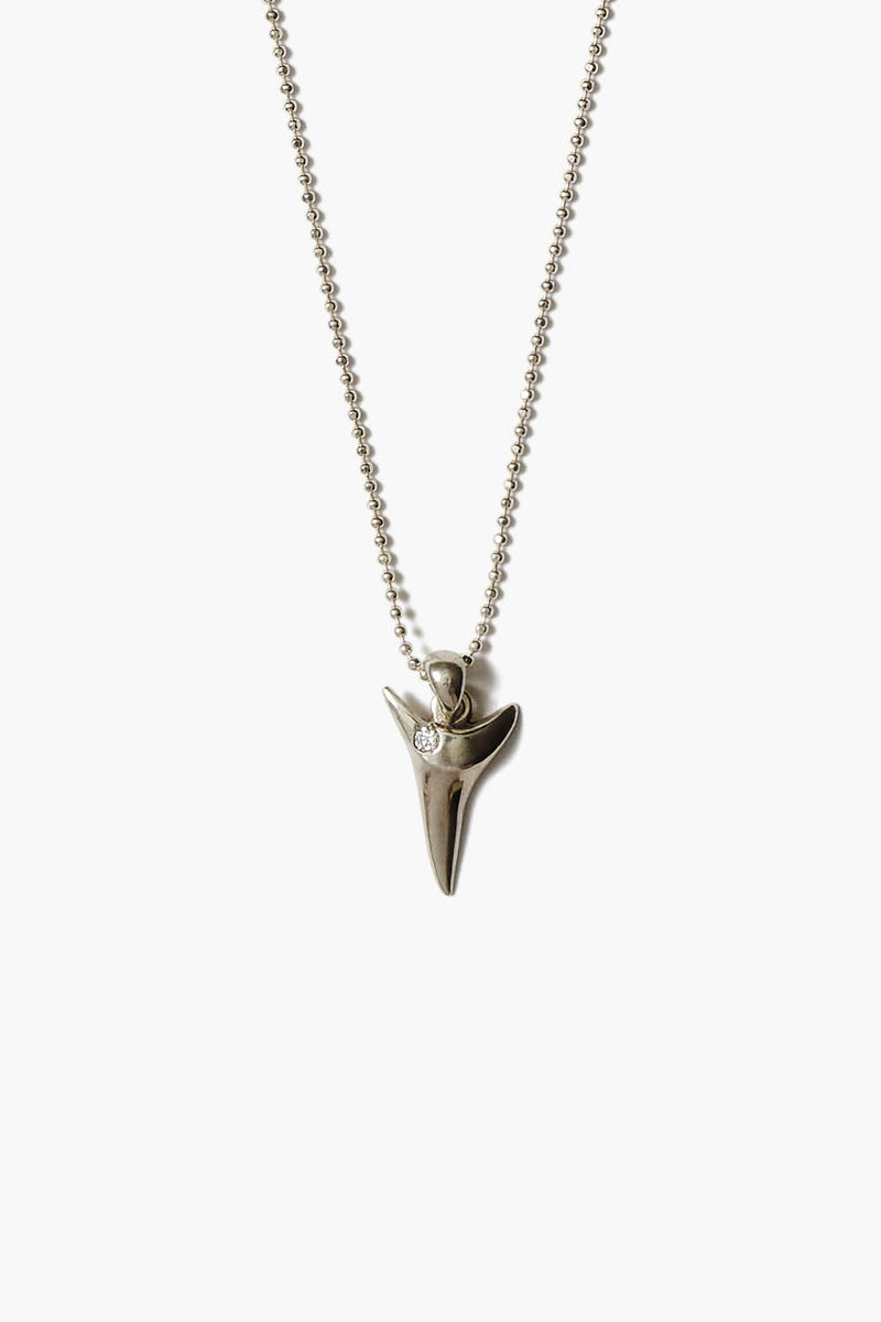 Mako Diamond Necklace Silver